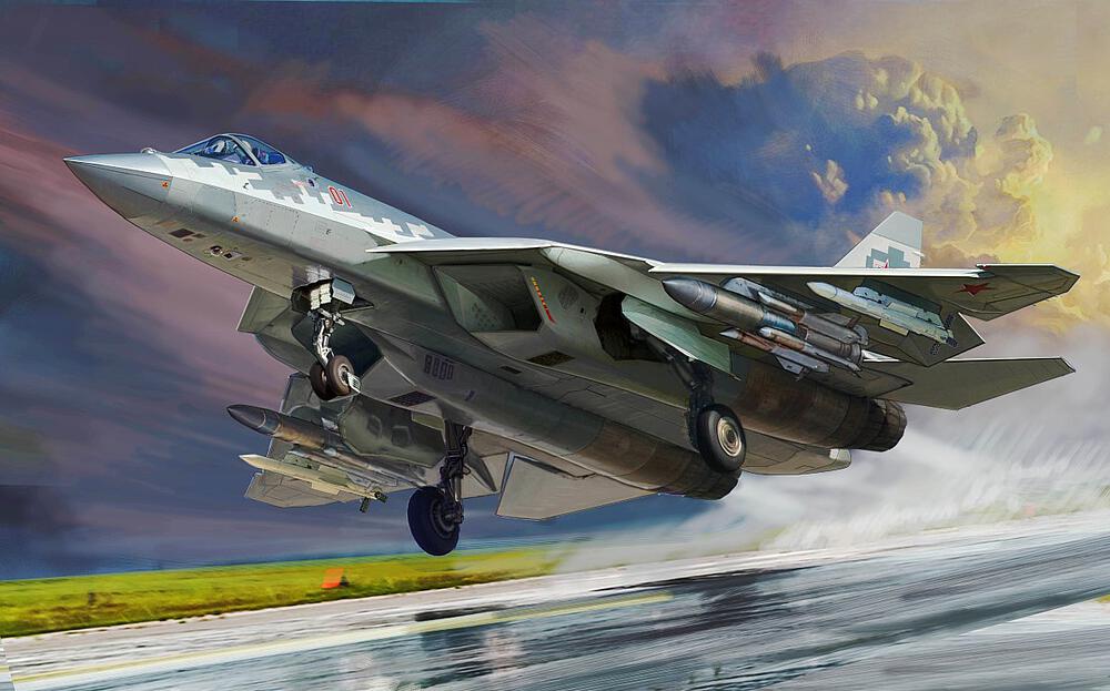 ZVEZDA 4824  1/48 Sukhoï SU-57 