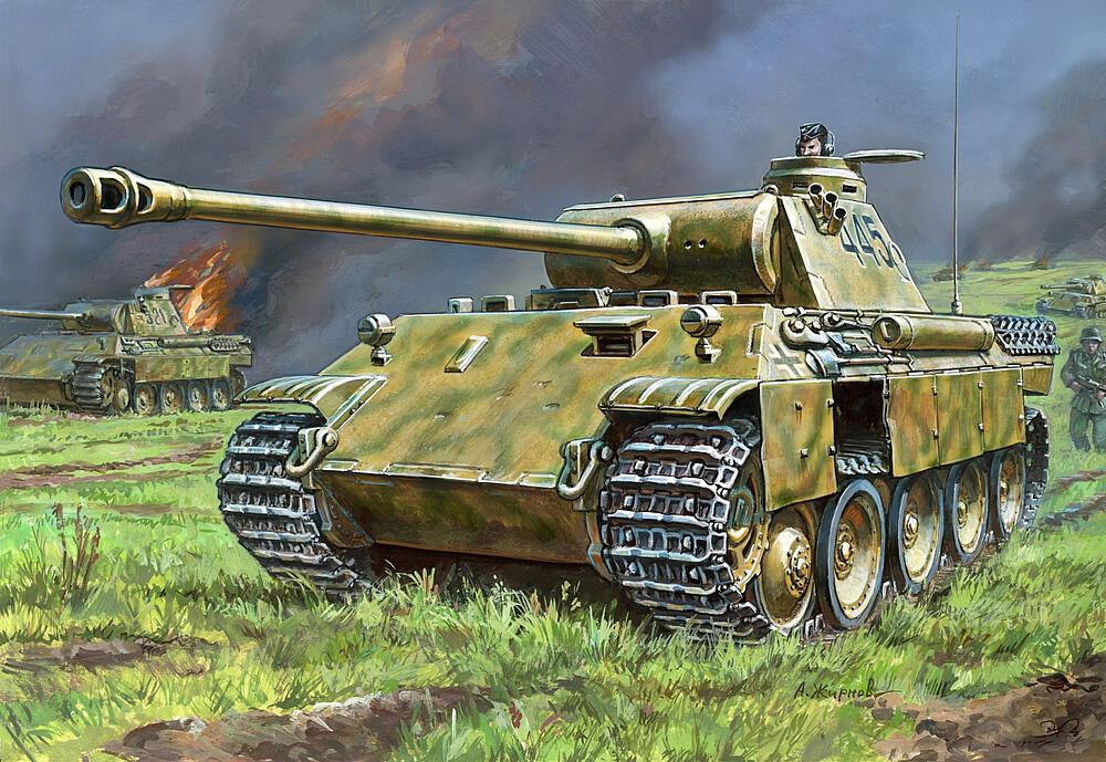 ZVEZDA 5010  1/72 Panzerkampfw.V Panther Ausf.D 
