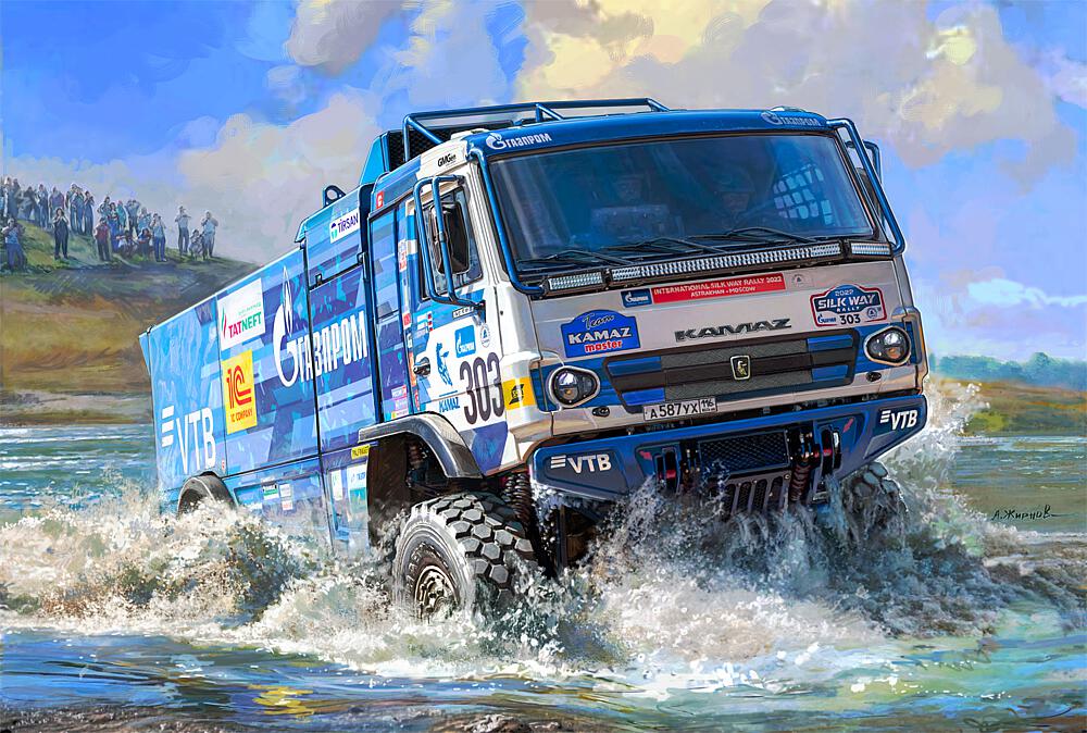 ZVEZDA 5076  1/72 KAMAZ-43509 KAMAZ-master 