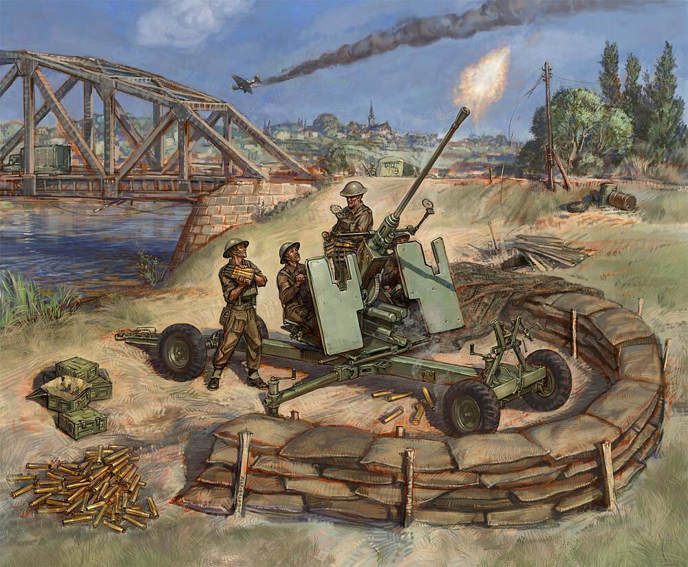 ZVEZDA 6170  1/72 Canon Bofors 40 mm Mk-2 AA 