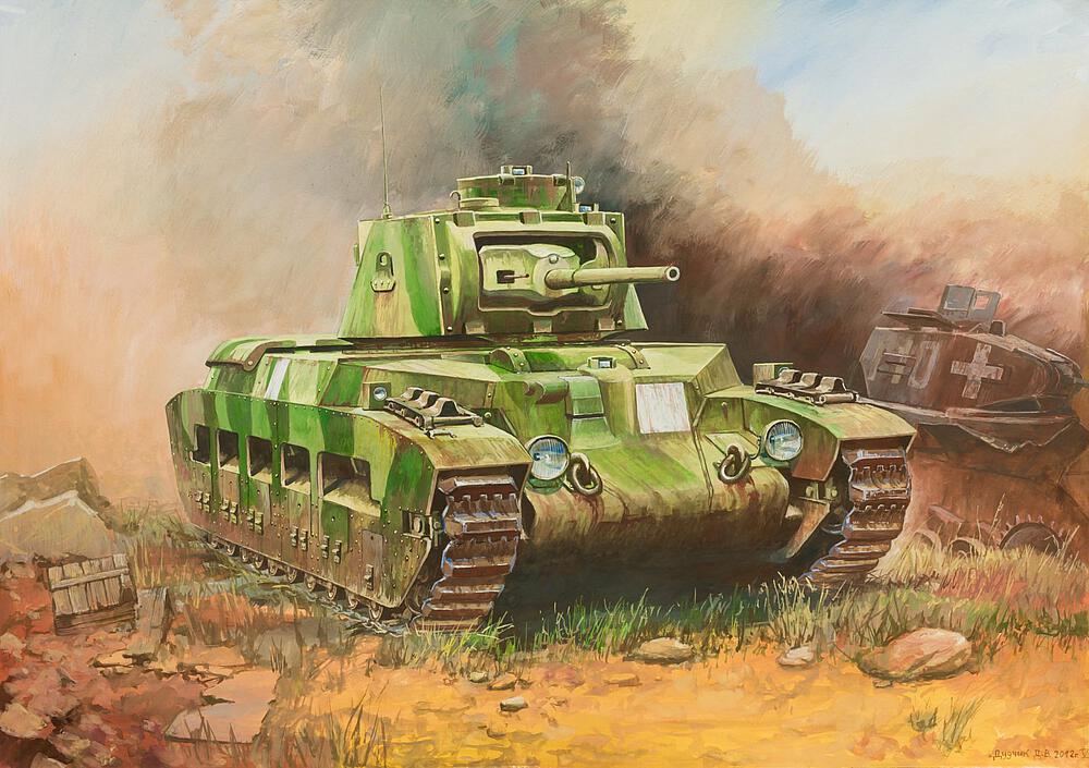 ZVEZDA 6171  1/100 Matilda II 