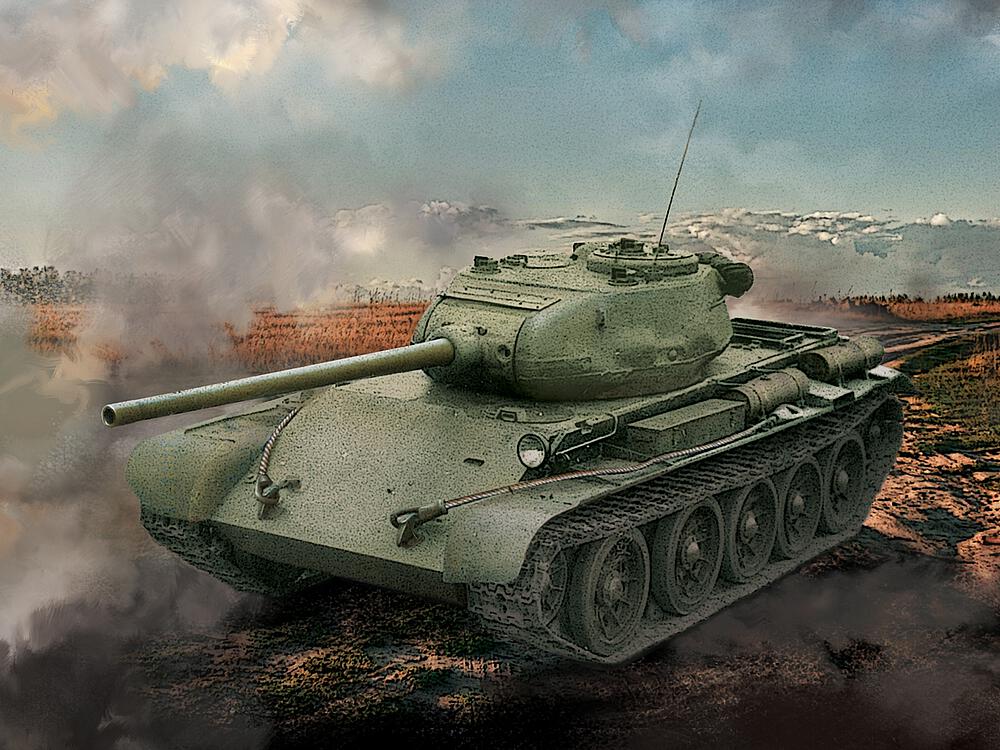 ZVEZDA 6238  1/100 T-44 
