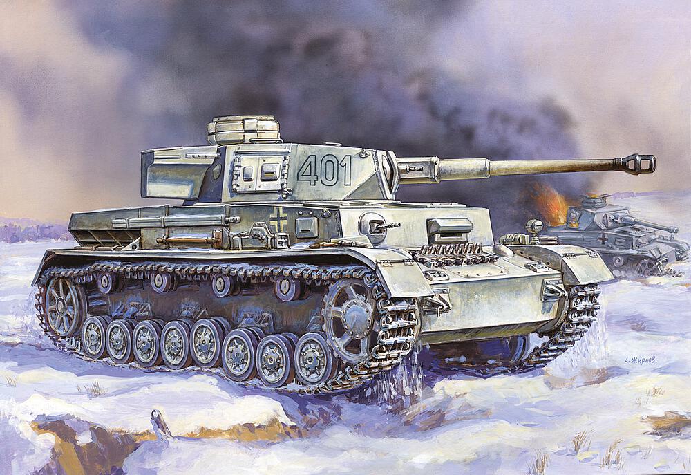 ZVEZDA 6251  1/100 Panzer IV Ausf. F2 
