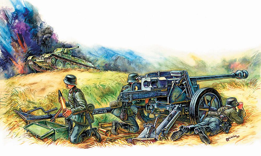 ZVEZDA 6257  1/72 Pak - 40 