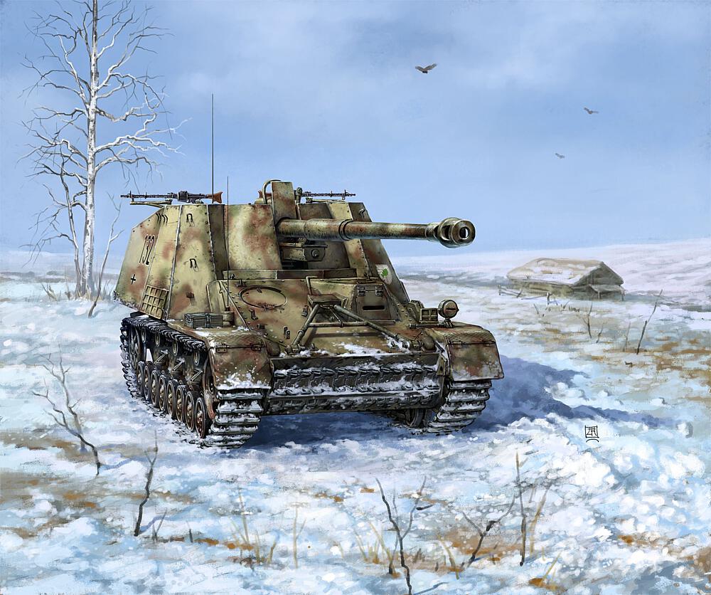 ZVEZDA 6291  1/100 Sd.Kfz.164, rhinocéros 