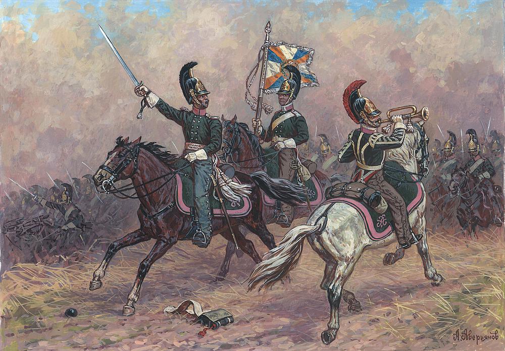 ZVEZDA 6817  1/72 dragons russes, commandement 