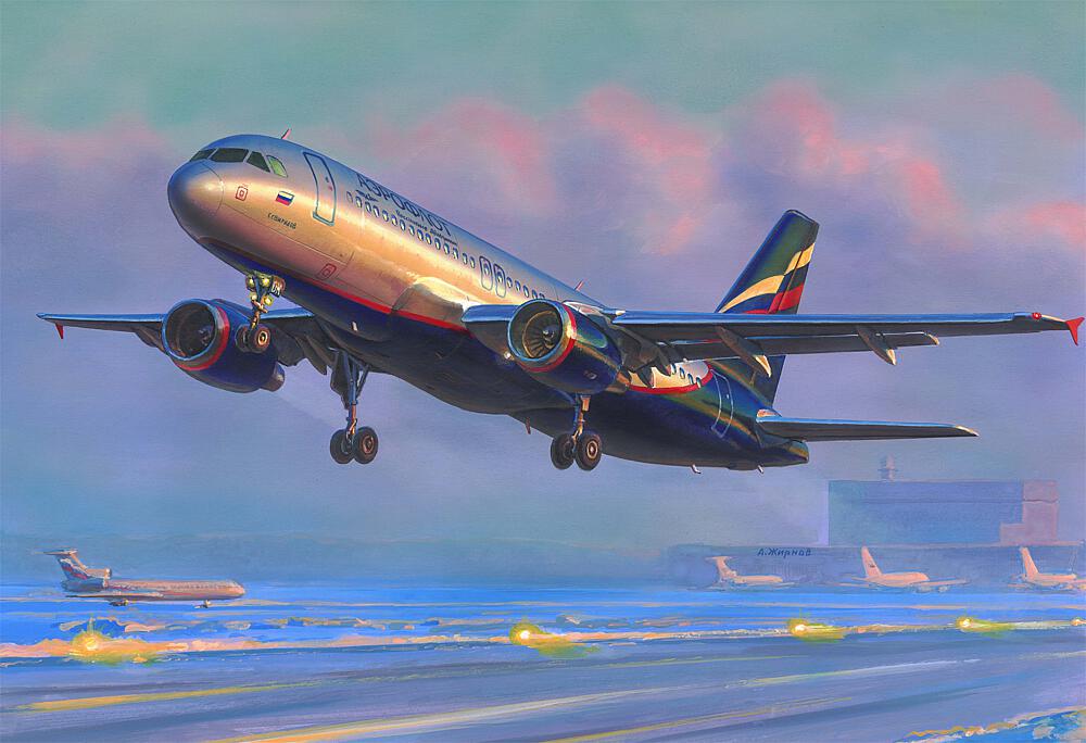 ZVEZDA 7003  1/144 Airbus A-320 CEO 