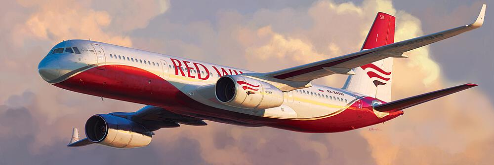 ZVEZDA 7023  1/144 Tupolev TU - 204-100 