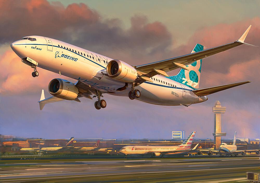 ZVEZDA 7026  1/144 Boeing 737 MAX 8 