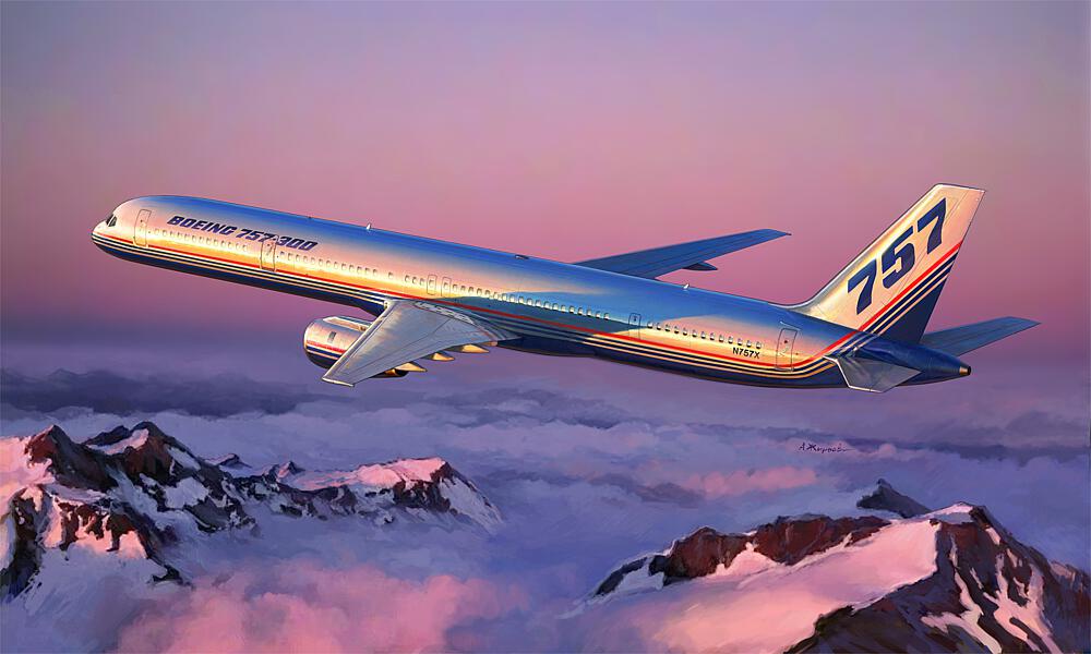 ZVEZDA 7041  1/144 Boeing 757-300 
