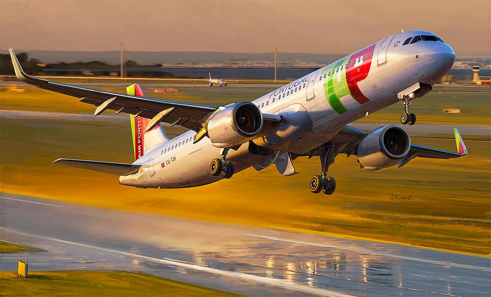 ZVEZDA 7043  1/144 A-321NEO 