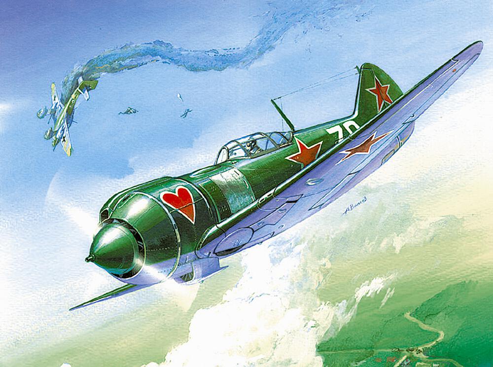 ZVEZDA 7203  1/72 Lavotchkin LA-5 FN 