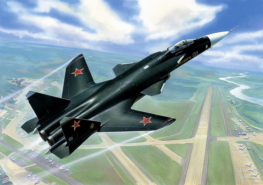 ZVEZDA 7215  1/72 Sukhoi SU-47 Berkut 