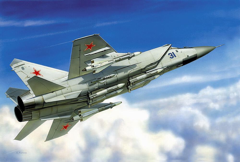 ZVEZDA 7229  1/72 MIG-31 