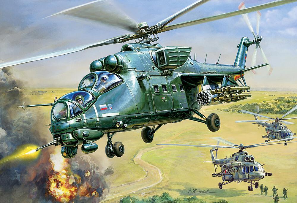 ZVEZDA 7276  1/72 MIL Mi-35 
