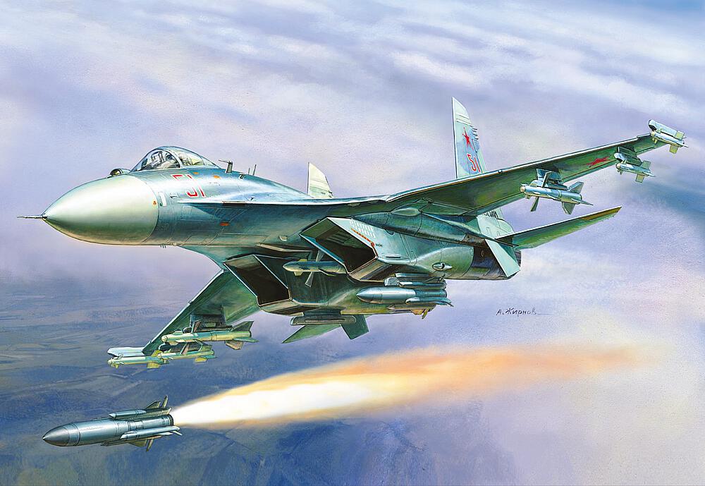 ZVEZDA 7295  1/72 SU-27SM 