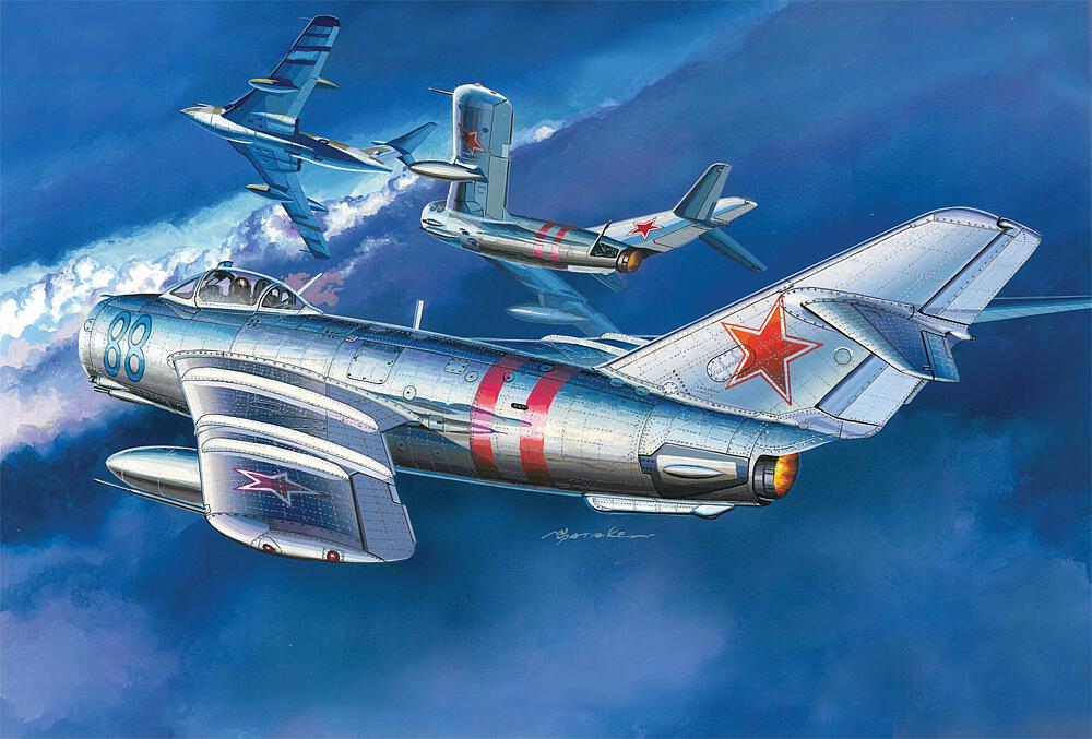 ZVEZDA 7318  1/72 MIG-17Fresco 