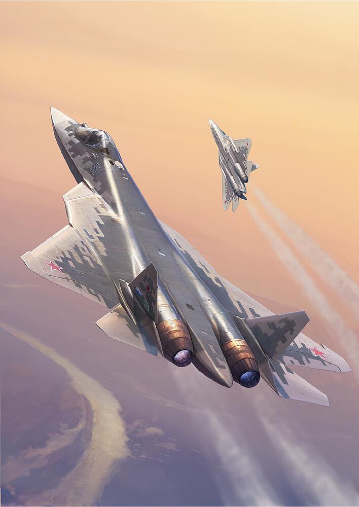 ZVEZDA 7319  1/72 SU-57 