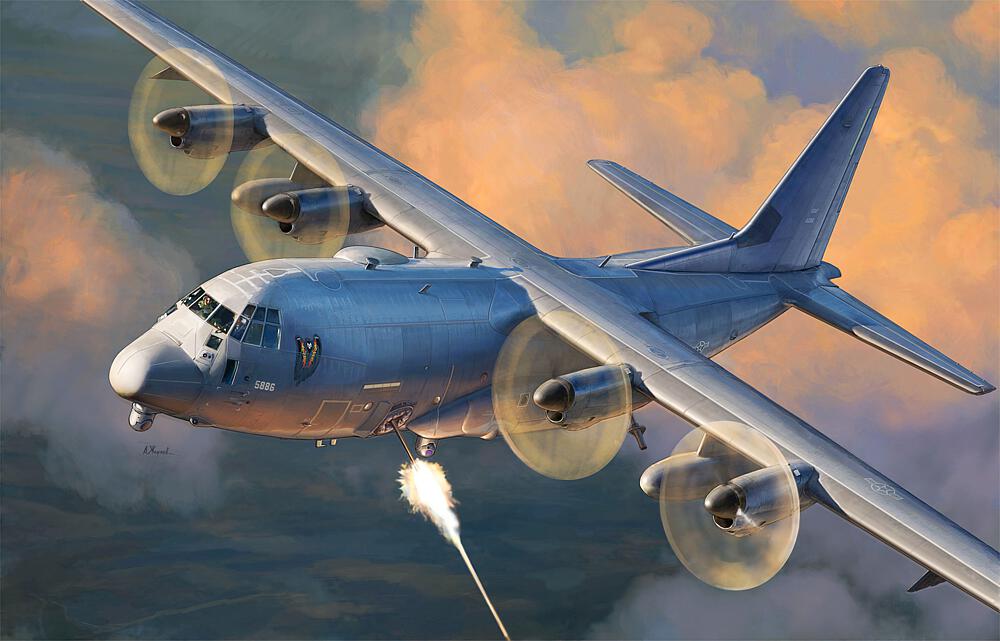 ZVEZDA 7326  1/72 AC-130J Gunship Ghostrider 