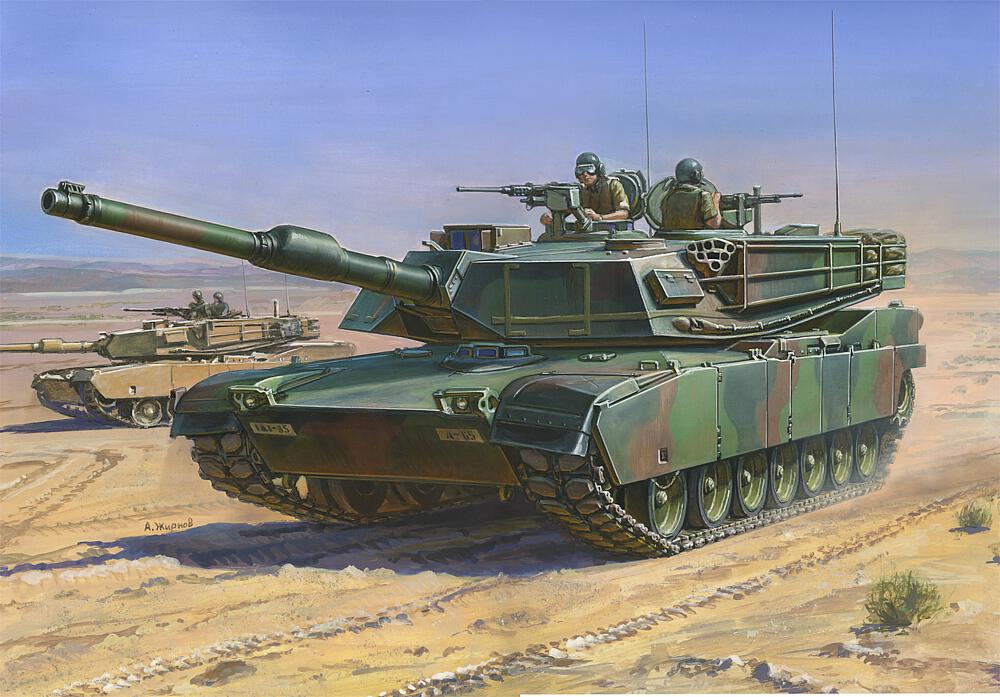 ZVEZDA 7405  1/100 Abrams M1 A1 