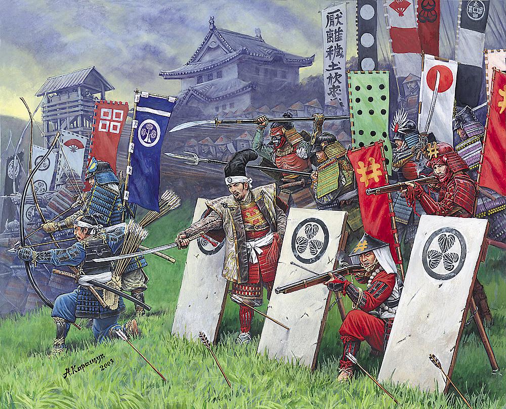 ZVEZDA 8017  1/72 Samouraï, infanterie 