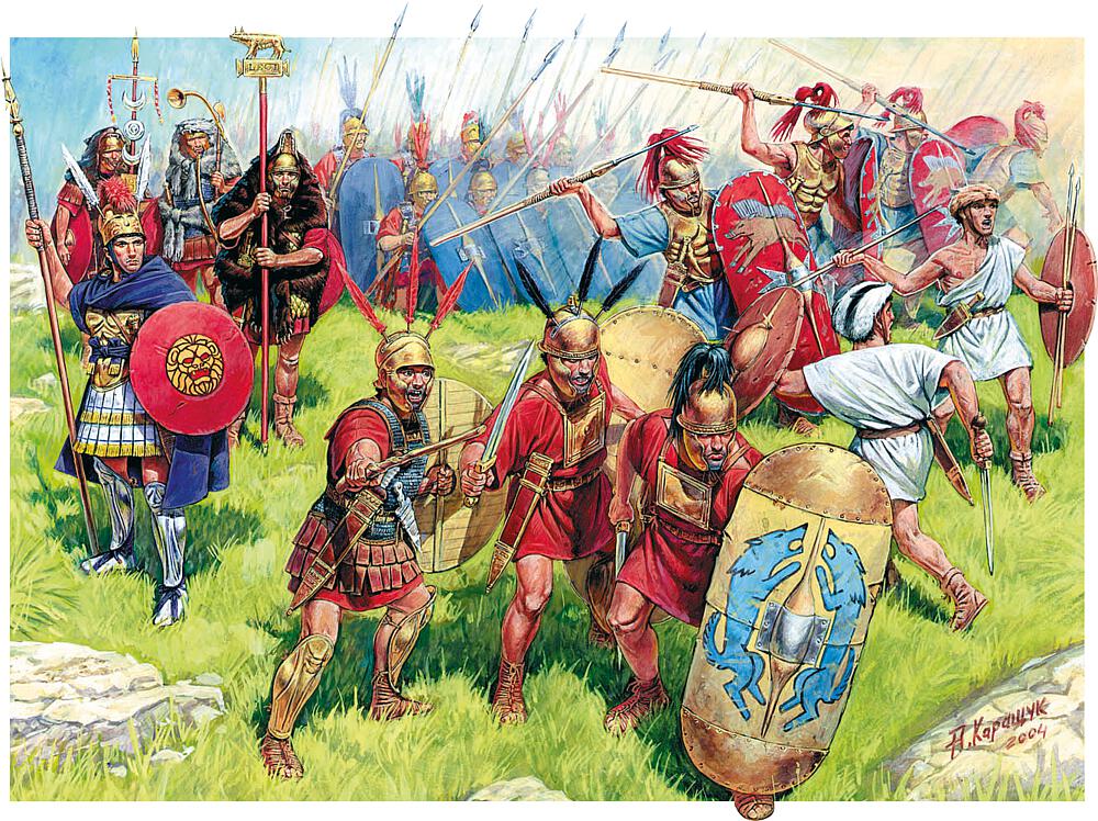 ZVEZDA 8034  1/72 infanterie républicaine de Rome 