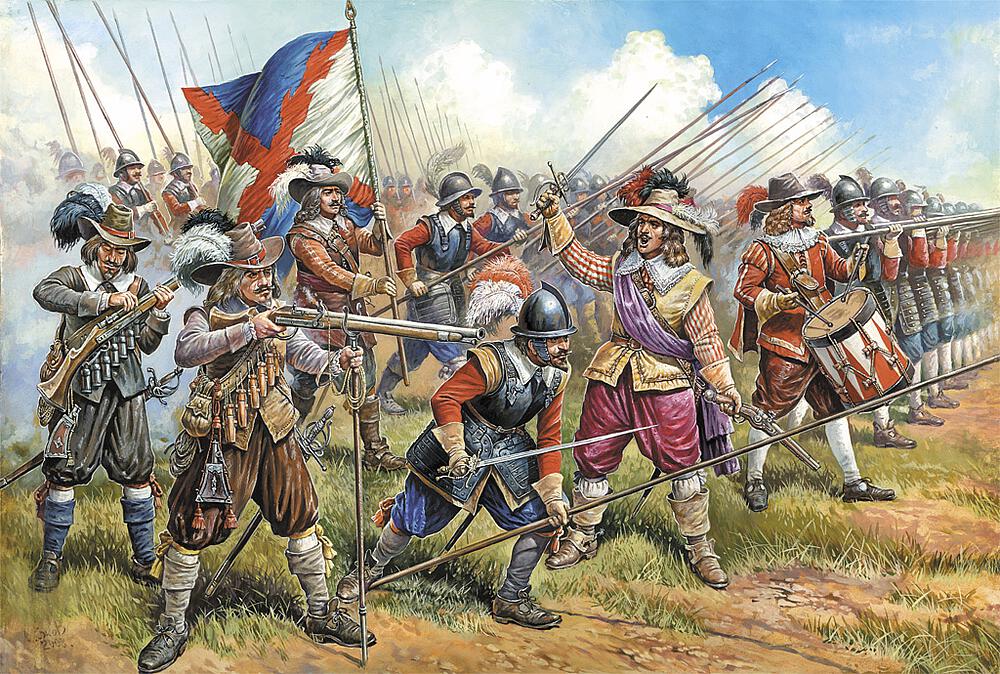 ZVEZDA 8061  1/72 mousquetaires autrichiens 