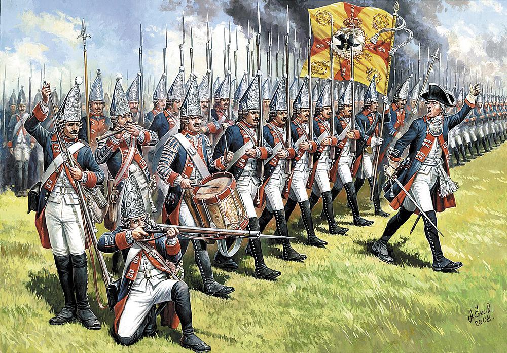 ZVEZDA 8071  1/72 Grenadiers prussiens 