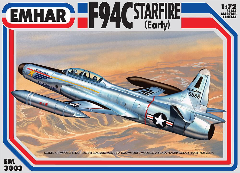 EMHAR PKEM3003  1/72 F94C Starfire Early 