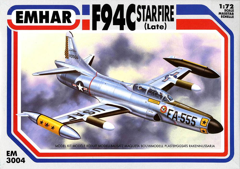 EMHAR PKEM3004  1/72 F94C Starfire Late 