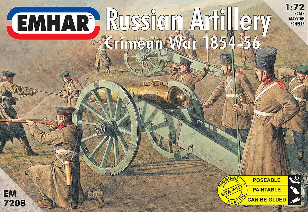 [EMHAR PKEM7208  ] EMHAR PKEM7208  1/72 Guerre de Crimée : artillerie russe 