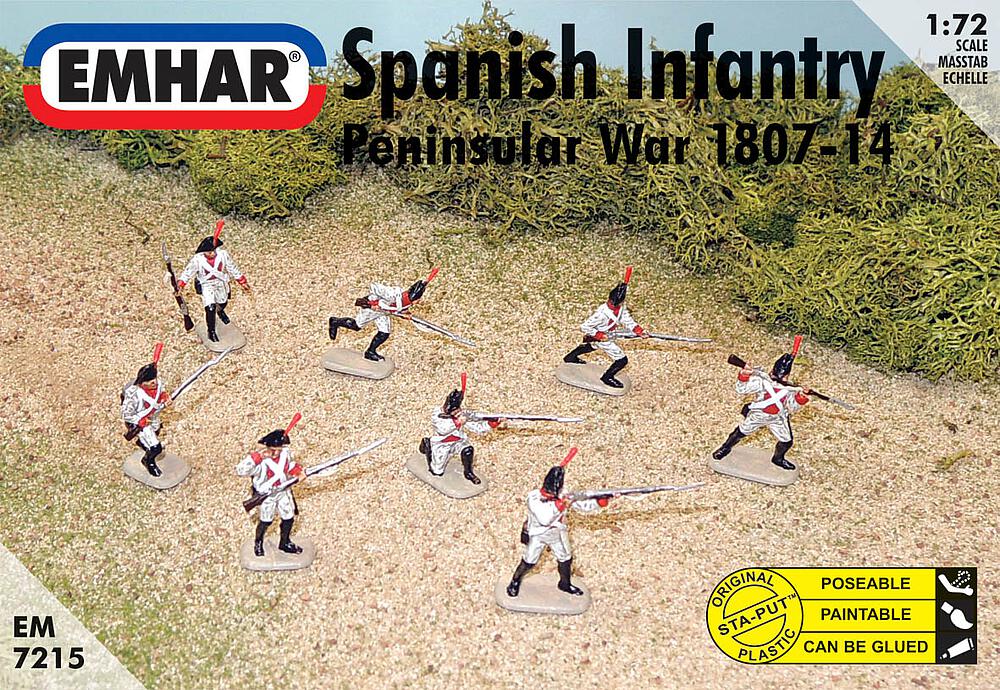 EMHAR PKEM7215  1/72 Infanterie espagnole 