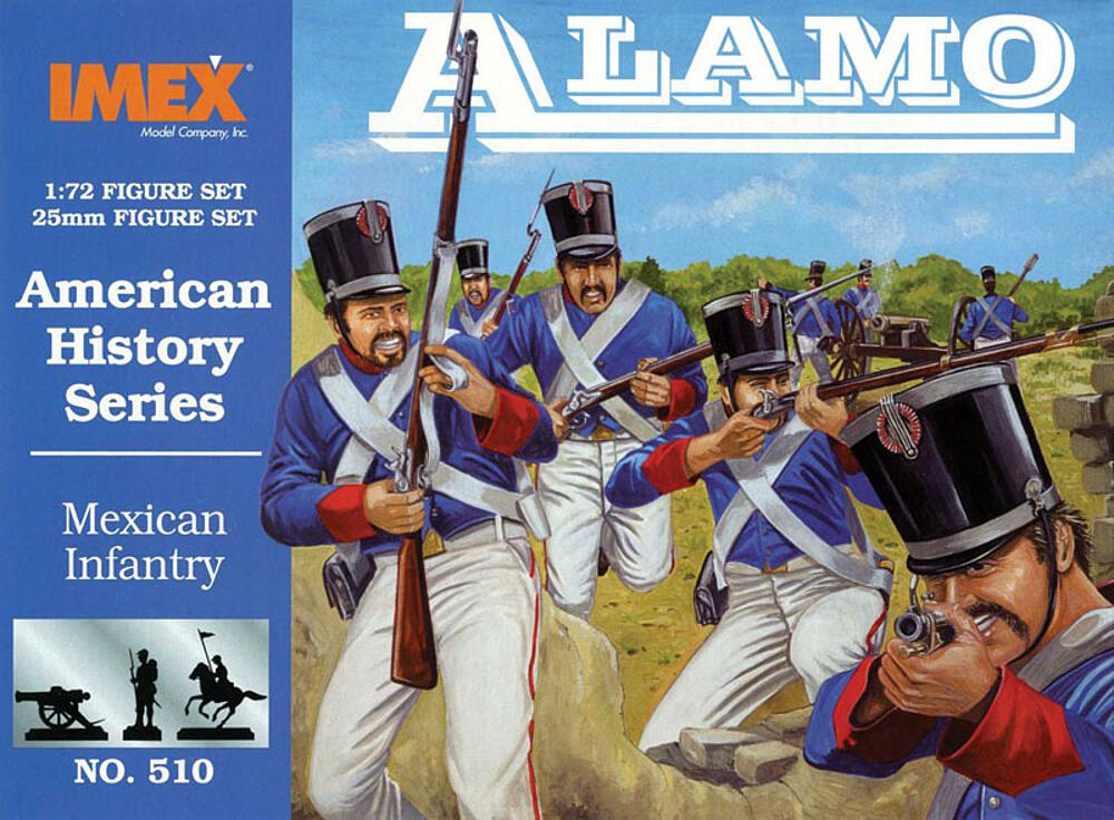 IMEX PKIM510  1/72 Histoire américaine:Infanterie mexicaine Alamo 