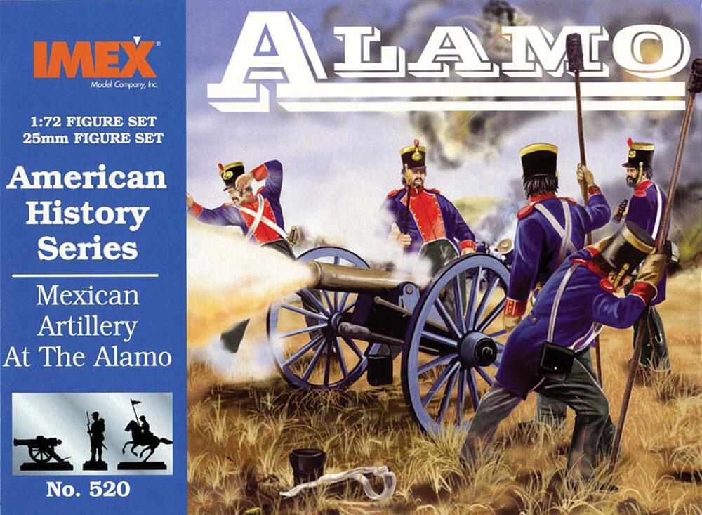 IMEX PKIM520  1/72 Histoire américaine:Artillerie mexicaine Alamo 