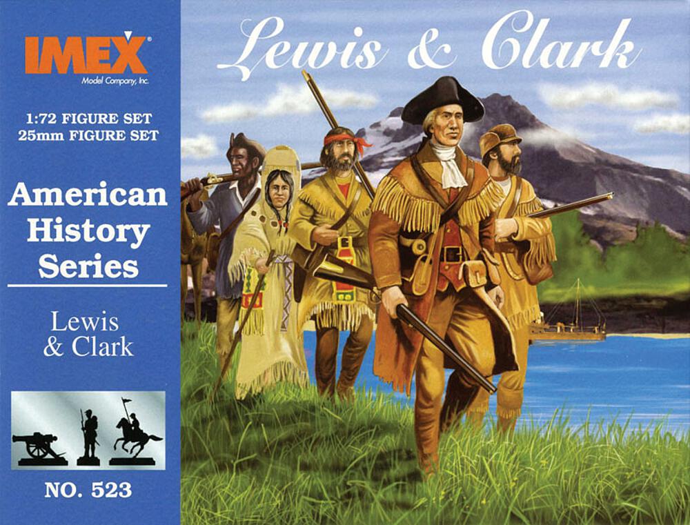 IMEX PKIM523  1/72 Histoire américaine : Lewis &amp; Clark - Explorateurs 