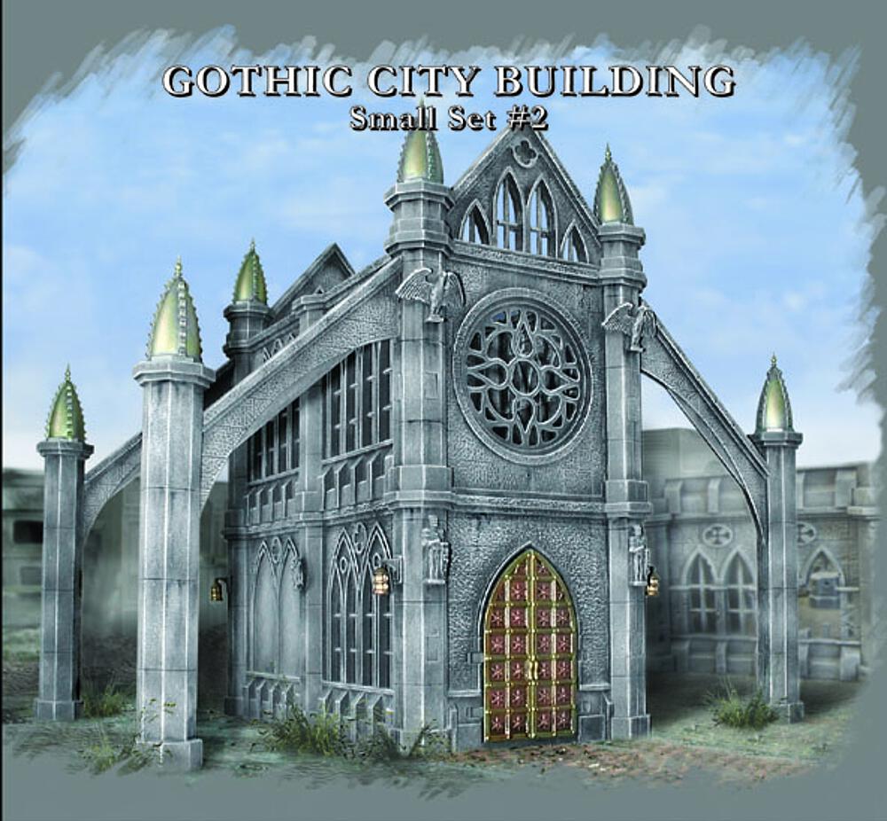 PEGASUS PKPG4925  28 mm   28 mm Bâtiment gothique historique, Résine 