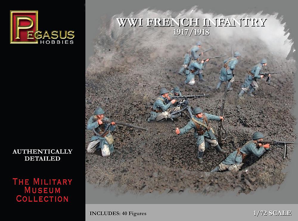 PEGASUS PKPG7199  1/72 WW I : Infanterie française 