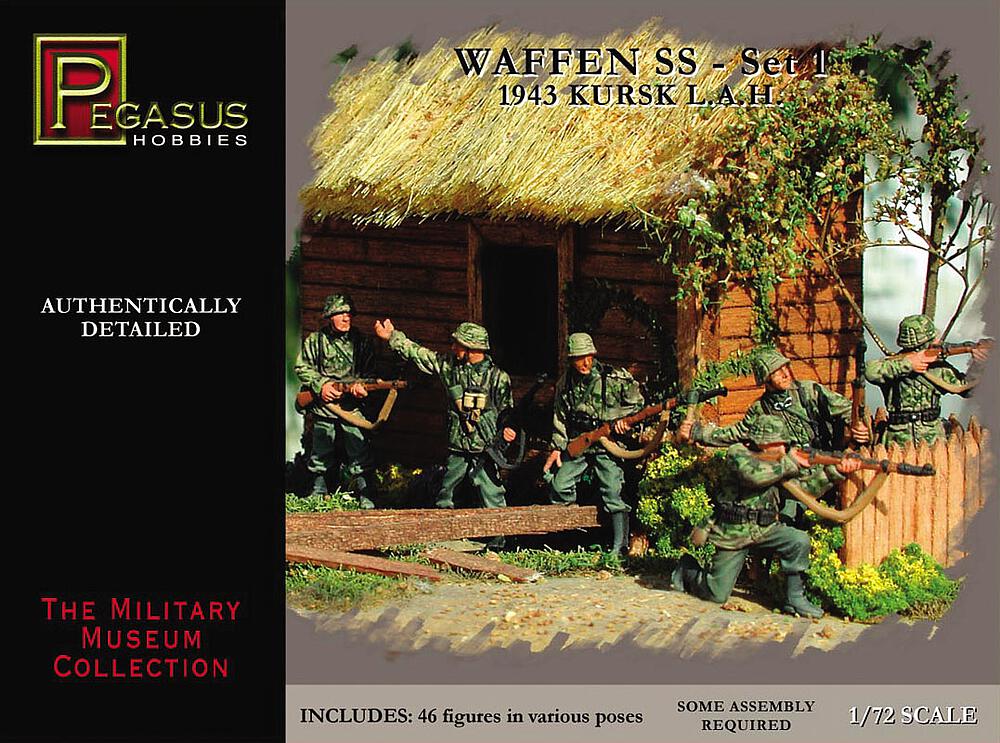 [PEGASUS PKPG7201  ] PEGASUS PKPG7201  1/72 WW II : soldats allemands, 1943 