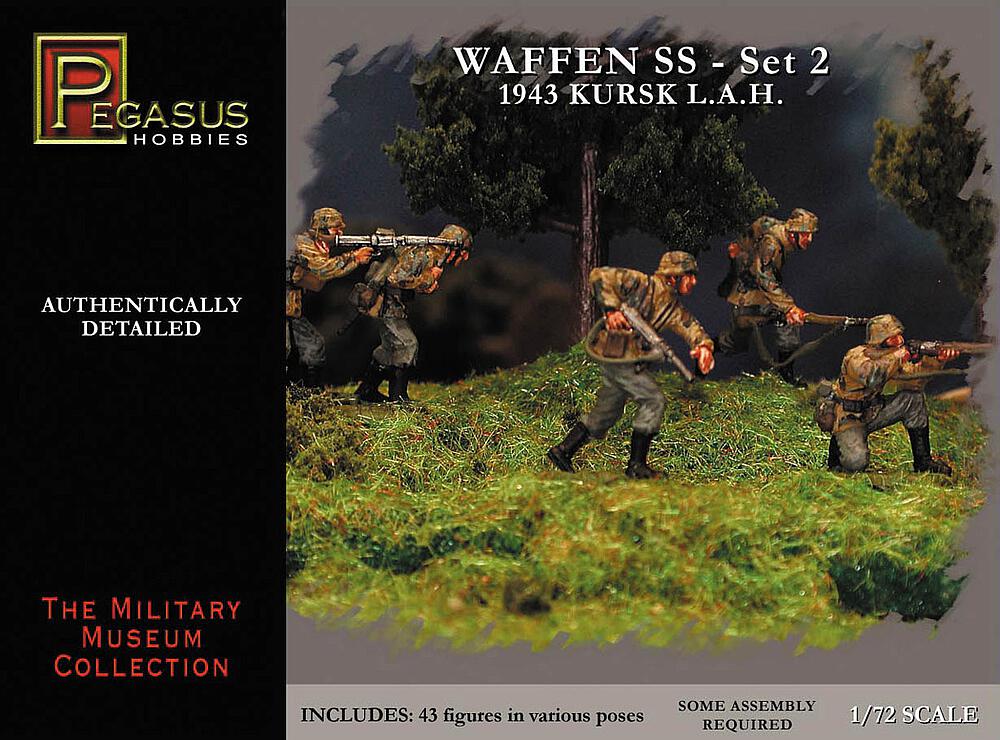 [PEGASUS PKPG7202  ] PEGASUS PKPG7202  1/72 WW II : soldats allemands, 1943 