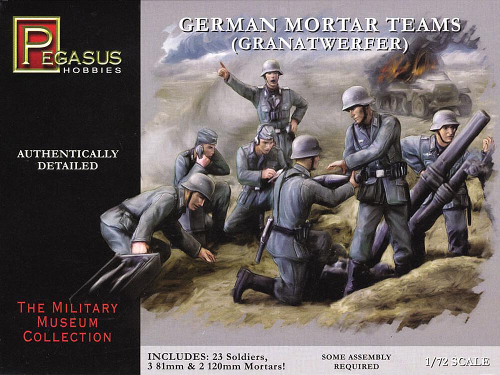 PEGASUS PKPG7204  1/72 WW II : Lance-grenades allemand 