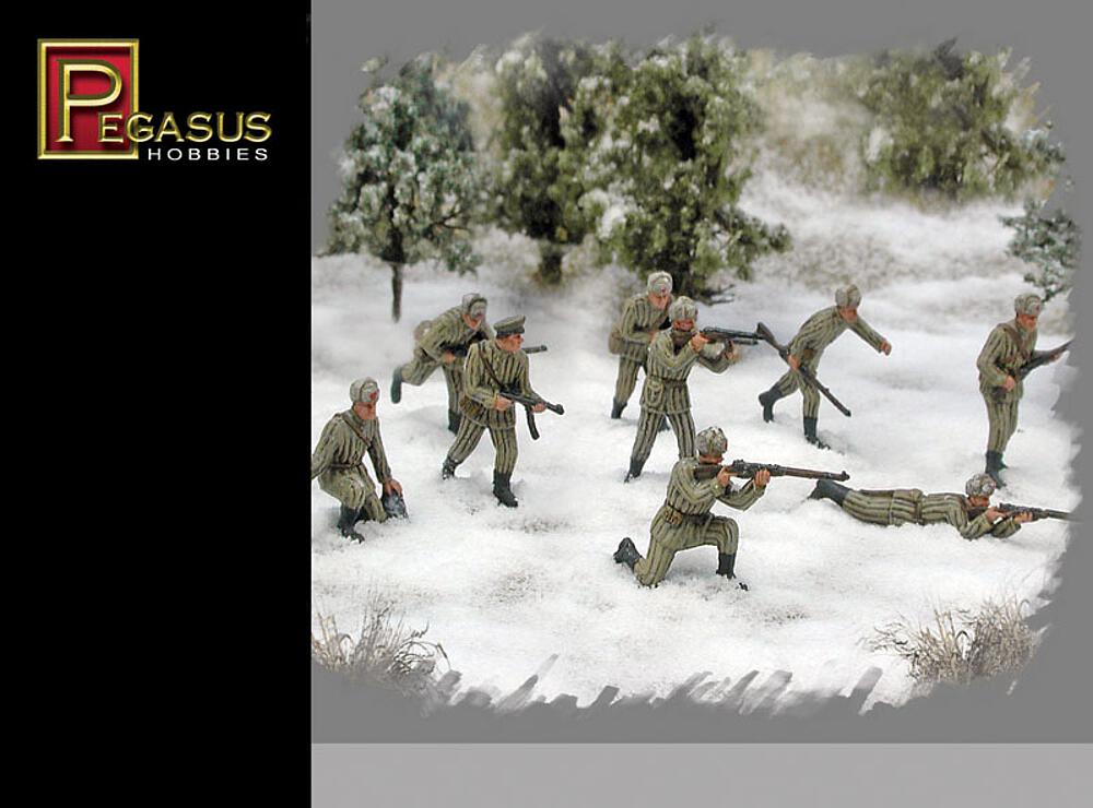 PEGASUS PKPG7269  1/72 WW II : Infanterie russe, hiver 