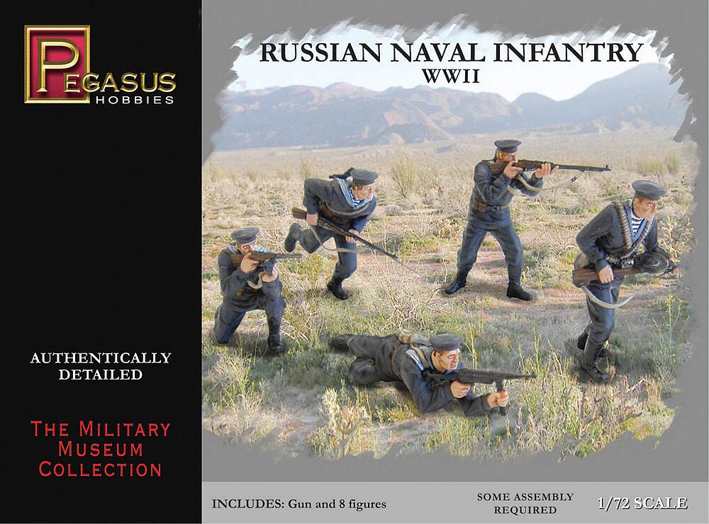 PEGASUS PKPG7270  1/72 WW II : Infanterie de marine soviétique 