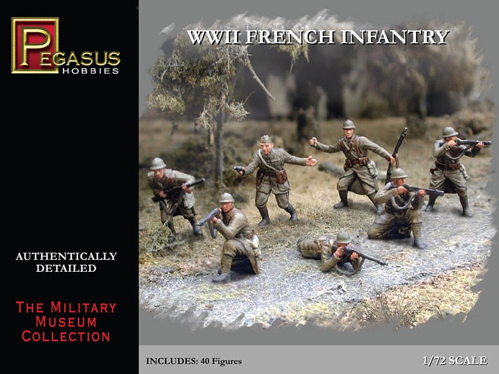 PEGASUS PKPG7306  1/72 WW II : Infanterie française, 1940 