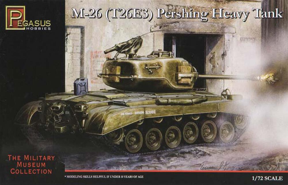 PEGASUS PKPG7505  1/72 WW II : M26 (T26E3) Réservoir lourd Pershing 