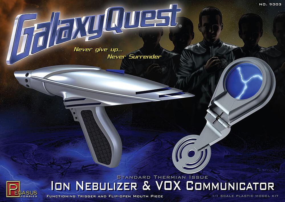 PEGASUS PKPG9003  1/1 Galaxy Quest Ion Nebulizer&amp; Vox Communicator Kit 