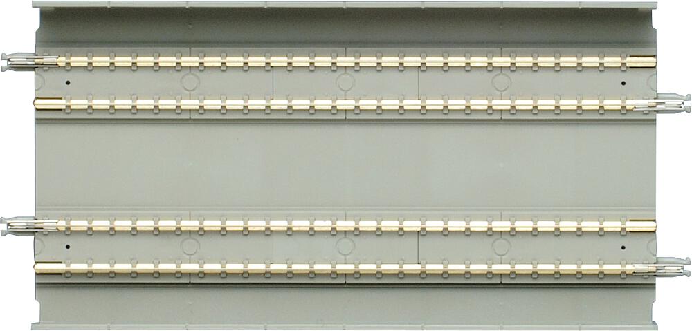 [TOMYTEC 10661  ] TOMYTEC 10661  N  2 doubles voies droites, par 140 mm 