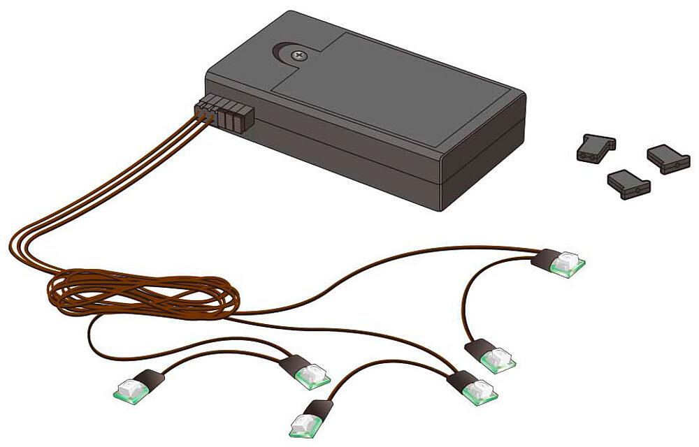 TOMYTEC 291237  N  Kit d'éclairage, LED, blanc 