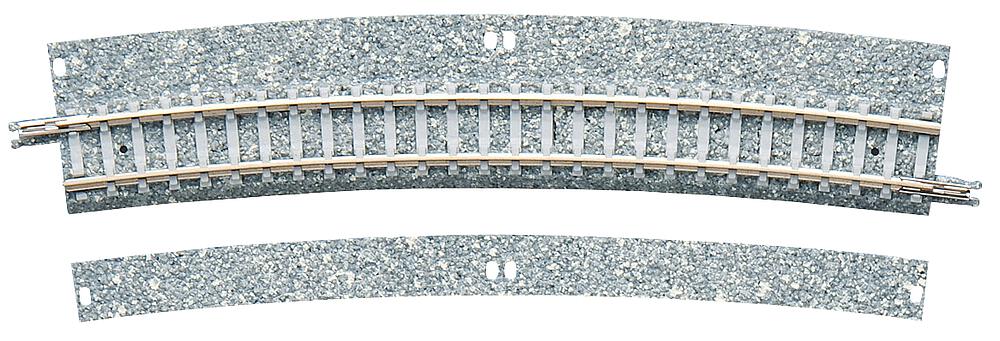 TOMYTEC 17400  N  2 voies incurvées, 15°, r 541 mm 