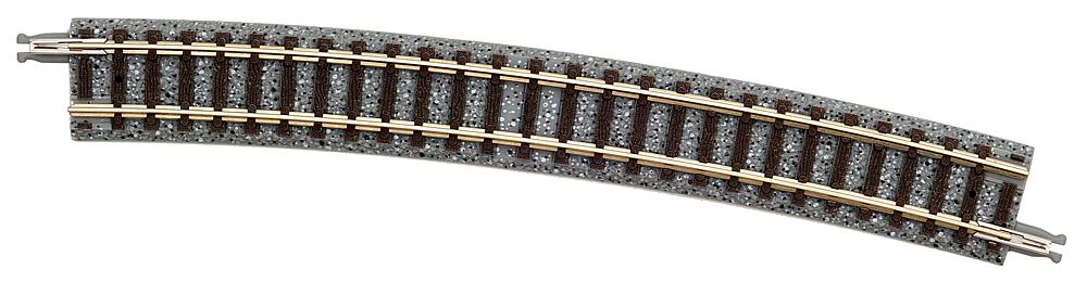 TOMYTEC 18537  N  Basic-Tracks, 4 rails incurvés, 15°, r 541 mm 