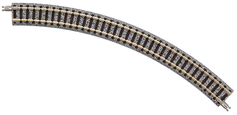 TOMYTEC 18551  N  Basic-Tracks, 4 rails incurvés, 45°, r 243 mm 